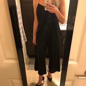 Black slinky jumpsuit